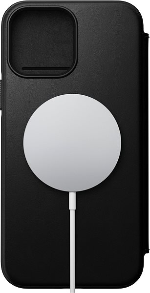 Puzdro na mobil Nomad MagSafe Rugged Folio Black iPhone 13 Pro Max ...