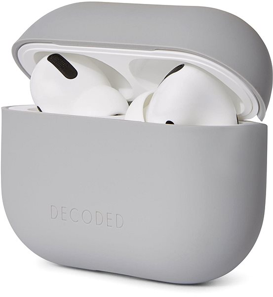 Kopfhörer-Hülle Decoded Silicone Aircase Clay AirPods 3 Mermale/Technologie