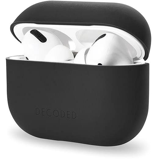Kopfhörer-Hülle Decoded Silicone Aircase Charcoal AirPods 3 Mermale/Technologie