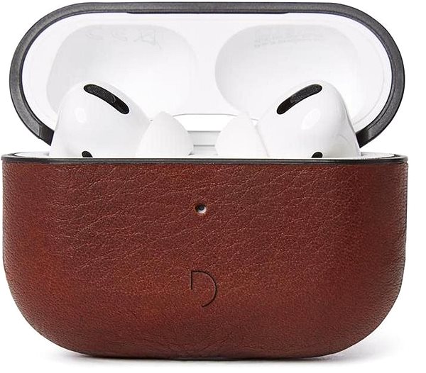 Headphone Case Decoded Leather Aircase Brown AirPods 3 Features/technology