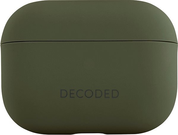 Fülhallgató tok Decoded Silicone Aircase Olive Airpods Pro 2 ...