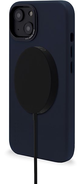 Kryt na mobil Decoded Leather Backcover Navy iPhone 14 Max ...