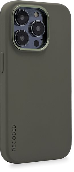 Kryt na mobil Decoded Silicone Backcover Olive iPhone 14 Pro Max ...