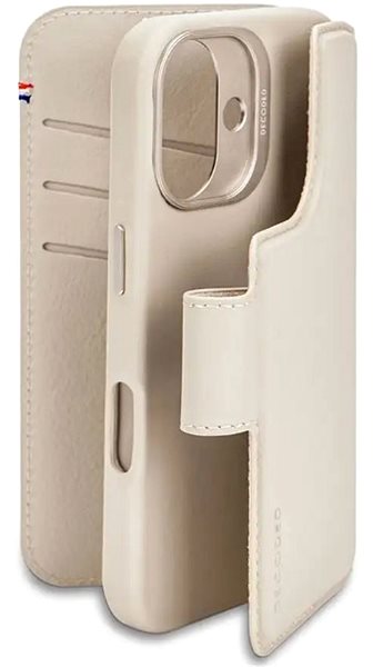 Puzdro na mobil Decoded Leather Detachable Wallet clay iPhone 16 ...