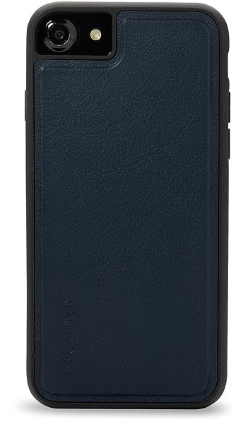 Handyhülle Decoded Leather Detachable Wallet Blue für iPhone (2020/2022) / 8 / 7 ...