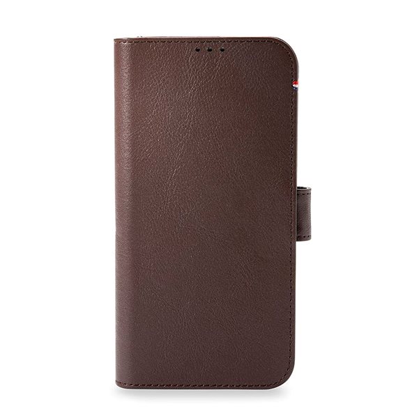 Mobiltelefon tok Decoded Leather Detachable Wallet Brown iPhone 14 Pro Max tok ...