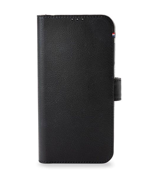 Puzdro na mobil Decoded Leather Detachable Wallet Black iPhone 14 Pro ...