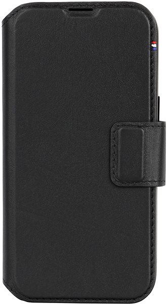 Puzdro na mobil Decoded Leather Detachable Wallet Black iPhone 15 ...