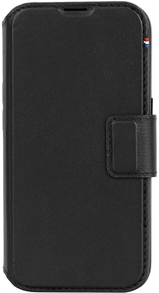Puzdro na mobil Decoded Leather Detachable Wallet Black iPhone 15 Pro ...