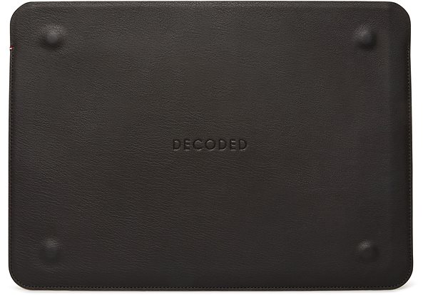 Puzdro na notebook Decoded Leather Sleeve Black Macbook 13