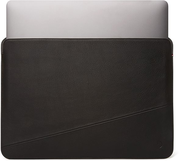 Puzdro na notebook Decoded Leather Sleeve Black Macbook 13