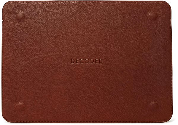 Laptop-Hülle Decoded Leather Sleeve Brown Macbook 13