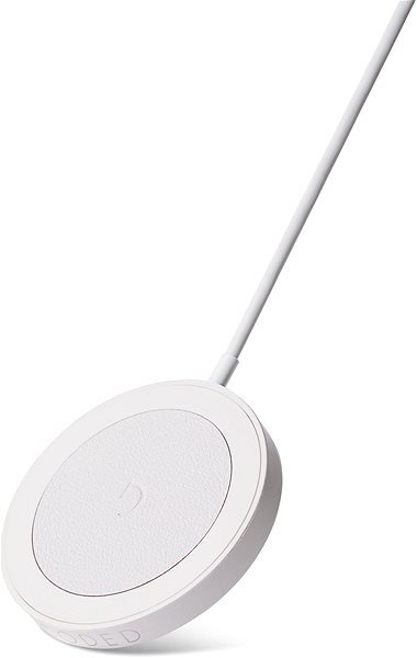 Bezdrôtová nabíjačka Decoded Wireless Charging Puck 15 W White Bočný pohľad
