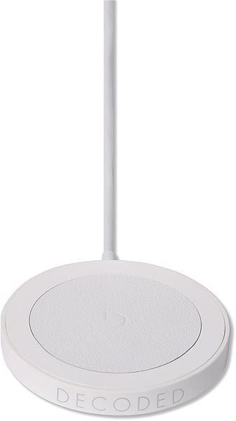 Bezdrôtová nabíjačka Decoded Wireless Charging Puck 15 W White Bočný pohľad