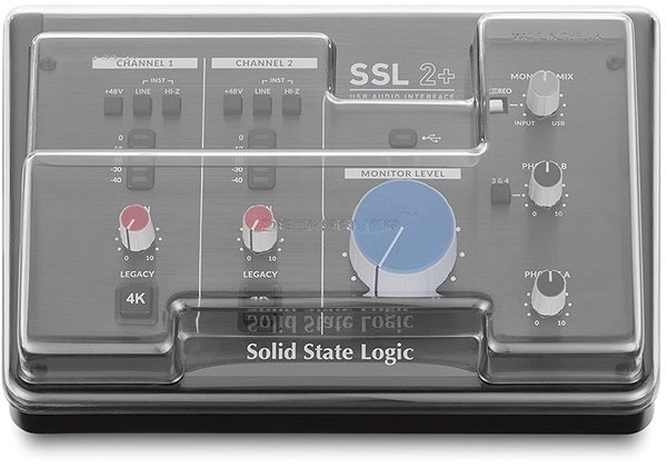Keverőpult takaró DECKSAVER Solid State Logic SSL 2 & SSL 2+ Cover ...