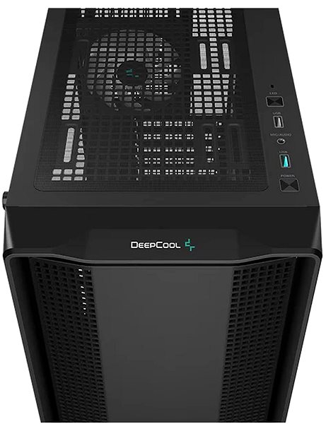 Számítógépház DeepCool CC560 Black V2 ...