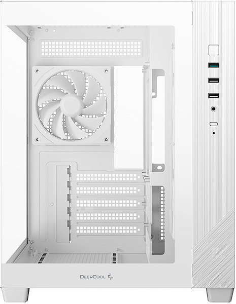 DeepCool CG330 3F White PC case.