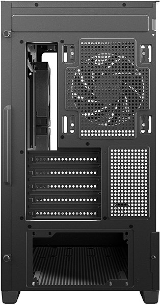 DEEPCOOL CG380 3F Black computer case.