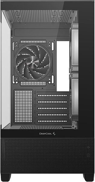 DEEPCOOL CG380 3F Black computer case.