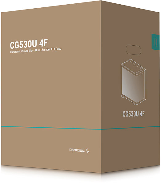 DeepCool CG530U 4F computer case.