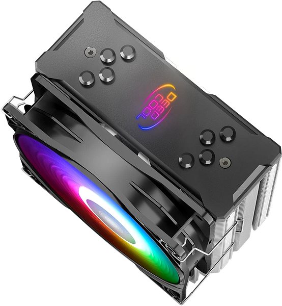 CPU-Kühler DeepCool GAMMAXX GT A-RGB Seitlicher Anblick