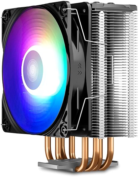 CPU Cooler DeepCool GAMMAXX GT A-RGB Lateral view