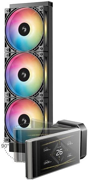 Water Cooling DEEPCOOL LT360 VISION ARGB ...