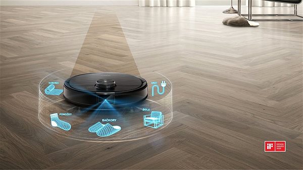 Robot Vacuum DEEBOT OZMO T8 AIVI Features/technology