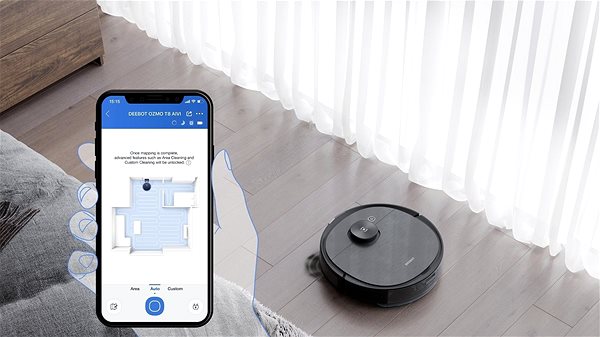 Robot Vacuum DEEBOT OZMO T8 AIVI Features/technology