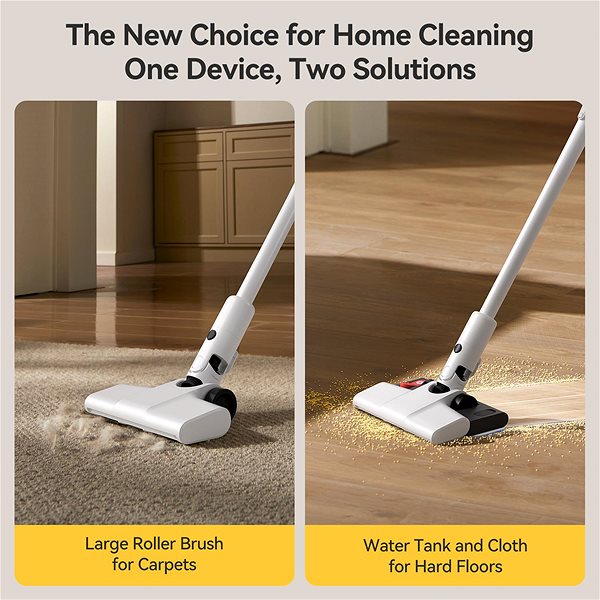 Upright Vacuum Cleaner Deerma DEM-T20W ...