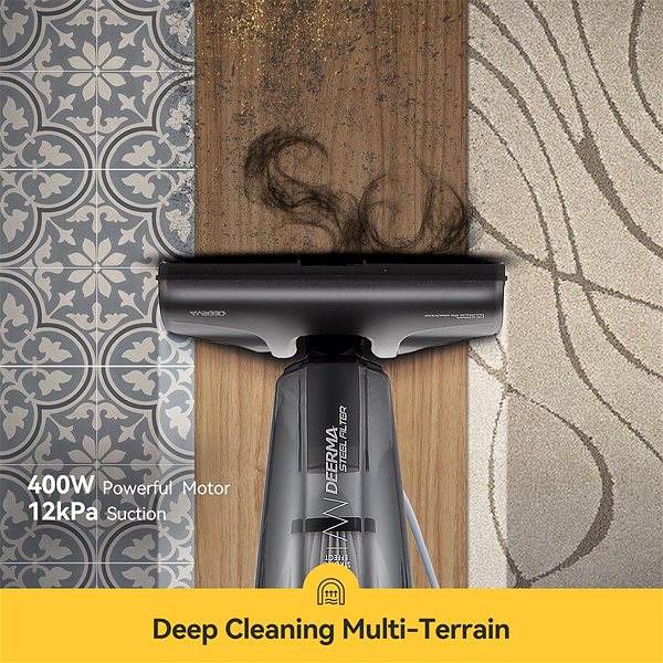 Upright Vacuum Cleaner Deerma DEM- DX115C ...