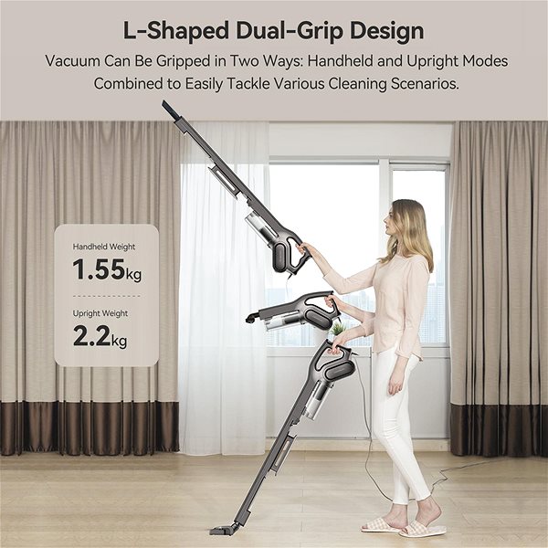 Upright Vacuum Cleaner Deerma DEM-DX700S ...