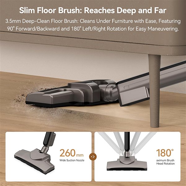 Upright Vacuum Cleaner Deerma DEM-DX700S ...