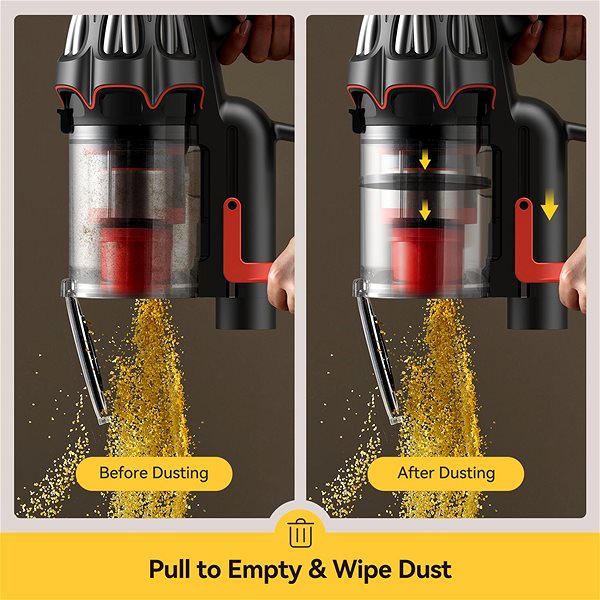 Upright Vacuum Cleaner Deerma DEM-T50W ...