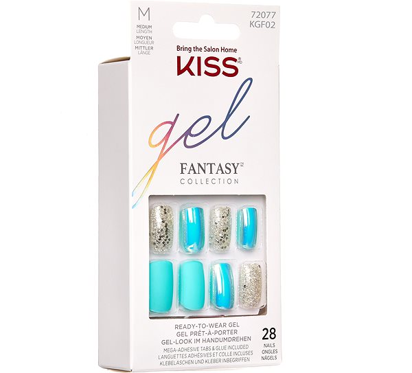 Műköröm KISS Glam Fantasy Nails - Trampoline ...