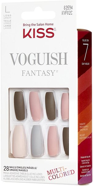 Műköröm KISS Voguish Fantasy Nails- Chilllout ...