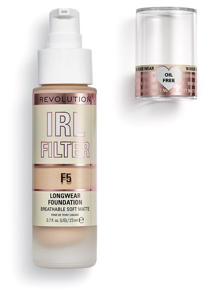 Make-up REVOLUTION IRL Filter Longwear Foundation F5 23 ml ...
