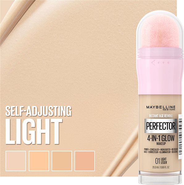 Make-up MAYBELLINE NEW YORK Instant Perfector 4-in-1 Glow 01 Light Make-up 20 ml ...