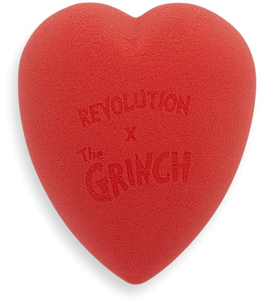 Houbička na make-up REVOLUTION The Grinch X Revolution Whoville Heart Beauty Sponge ...