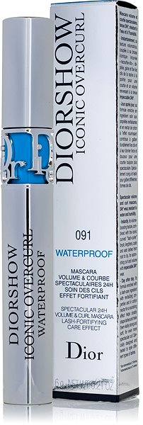 Maskara DIOR DIORshow Iconic Overcurl Waterproof Volume & Curl Mascara 091 Black 6 g ...