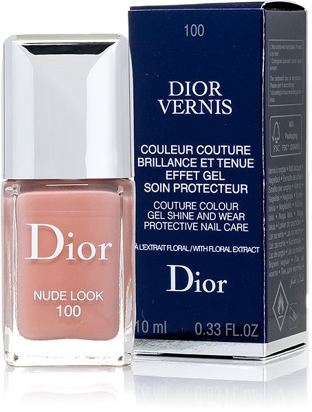 Lak na nechty DIOR Vernis Nail Lacquer 100 Nude Look 10 ml ...