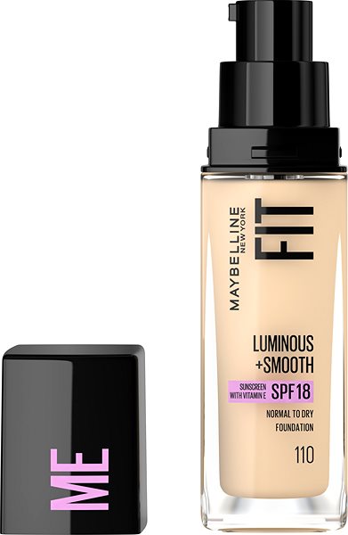 Make-up MAYBELLINE NEW YORK Fit me Luminous + Smooth 110 Porcelain make-up 30 ml ...