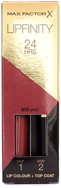 Rúž MAX FACTOR Lipfinity Lip Colour 070 Spicy ...