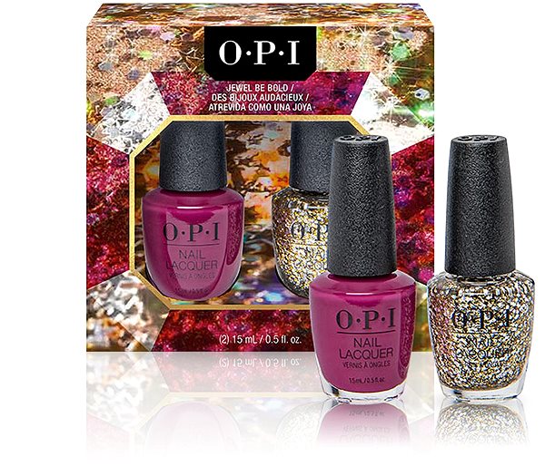 Lak na nechty OPI Nail Lacquer Jewel Be Bold Duo '22 2 × 15 ml ...