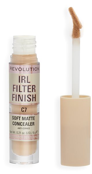 REVOLUTION IRL Filter Finish Concealer C7 6 g .