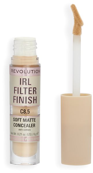 Korektor REVOLUTION IRL Filter Finish Concealer C8.5 6 g ...