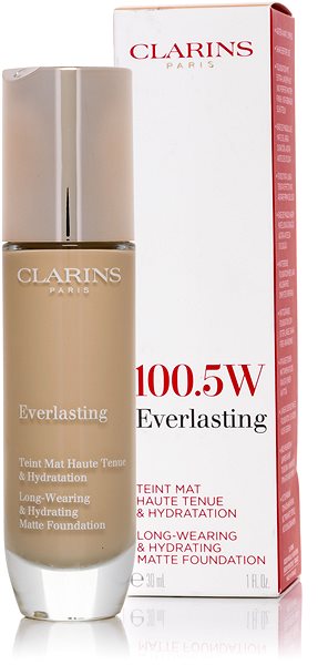 Alapozó CLARINS Everlasting Foundation 100.5W Cream 30 ml ...
