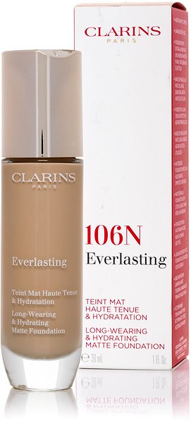 Make-up CLARINS Everlasting Foundation 106N Vanilla 30 ml ...