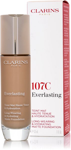 Alapozó CLARINS Everlasting Foundation 107C Beige 30 ml ...