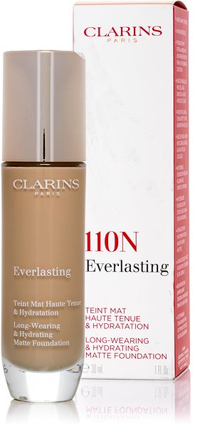 Alapozó CLARINS Everlasting Foundation 110N Honey 30 ml ...